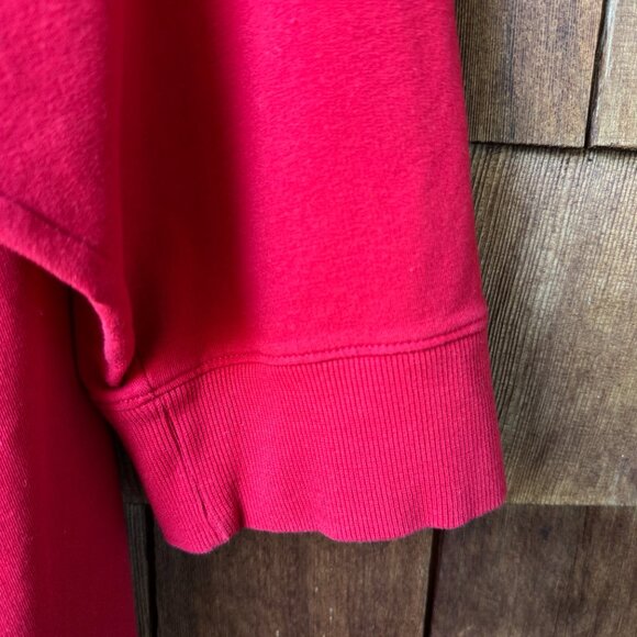 NWOT Universal Standard Cherry Red Misa Sweatshirt Dress in Women's XL/26-28 - Picture 5 of 12
